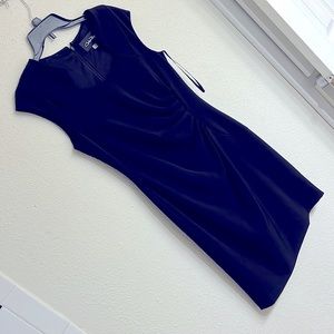 Black point shift dress